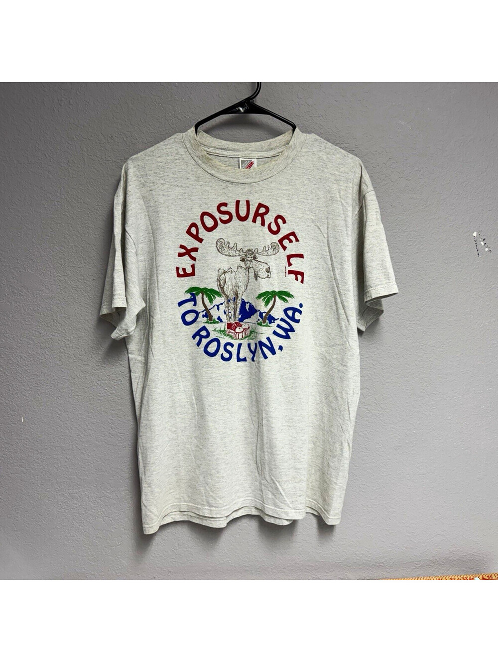 Vintage Roselyn Washington ‘Exposurself’ T Shirt / Northern Exposure / Large